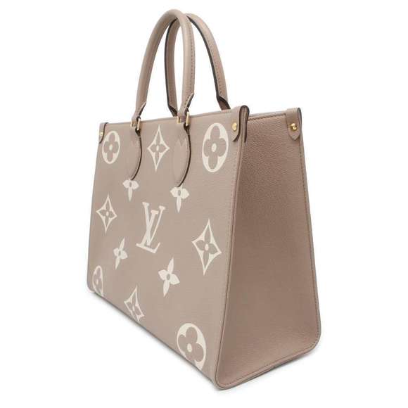 Louis Vuitton Bag Go MM On Empreinte Bicolor Tote The - Picture 1 of 16